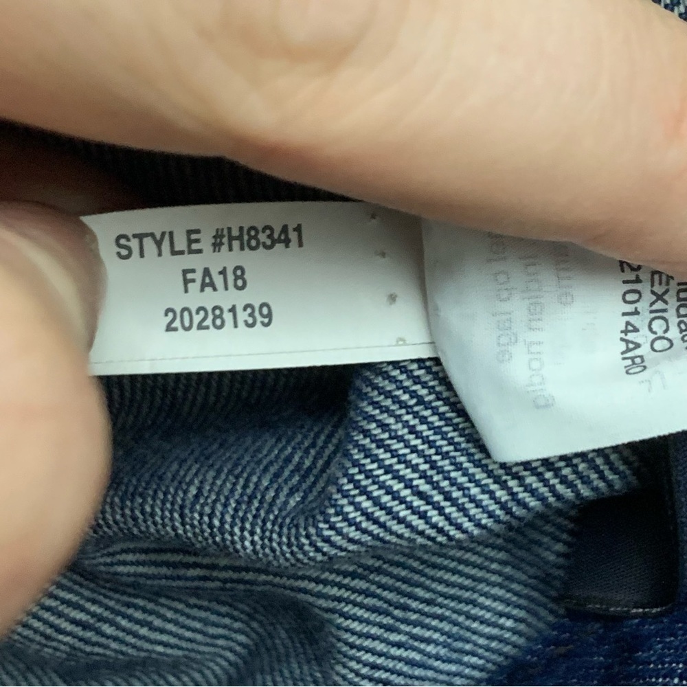 Madewell Women’s The Jean Jacket in Briarwood Wash Size XS - Picture 5 of 8
